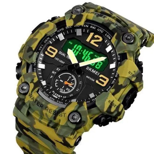 Часы наручные мужские Skmei 1965CMGN Camo Green (tf4698) - фото 3