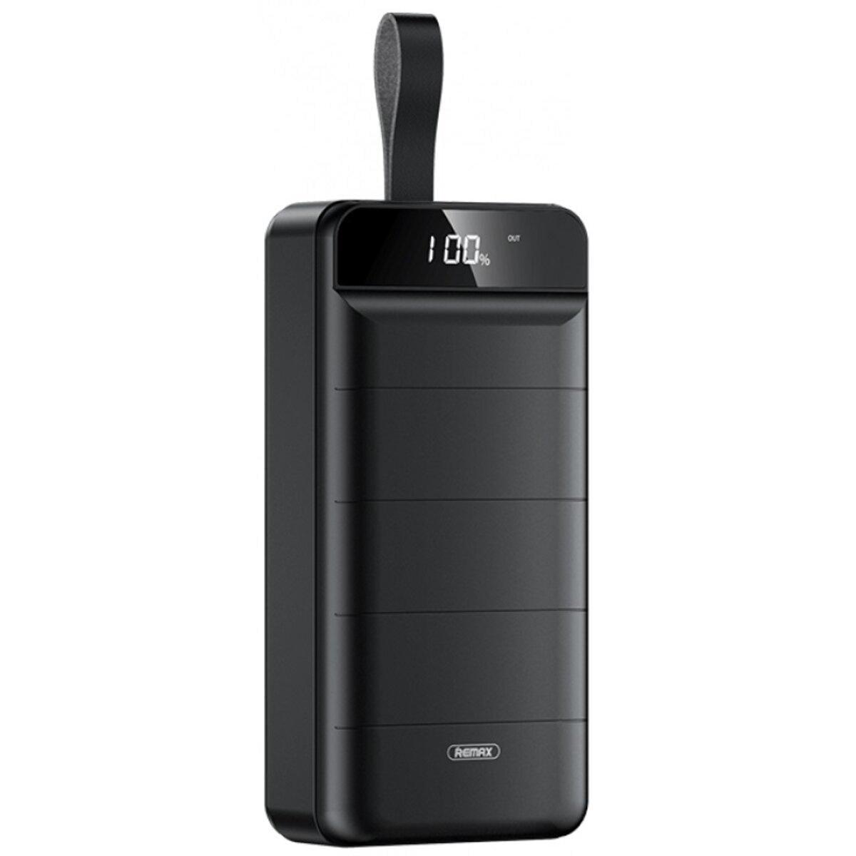 Повербанк Remax Leader Series 2,1A Fast Charging 50000 mAh RPP-185 Black