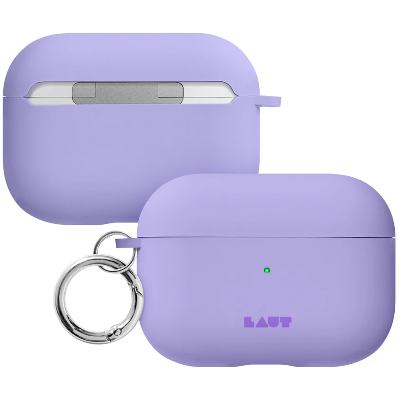 Силиконовый чехол для наушников Laut Huex Pastels AirPods Pro 2, Lilac (L_APP2_HXP_PU) - фото 4