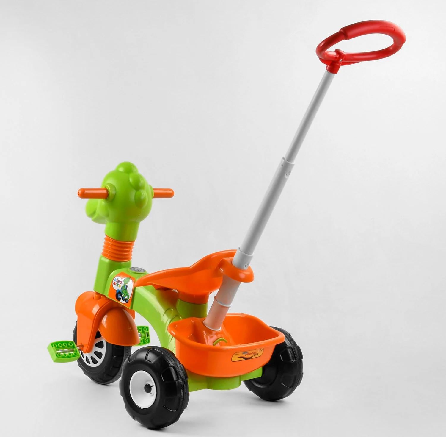 Детский велосипед трехколесный Best Trike Pilsan Dino 07-138 с родительской ручкой (25367994)