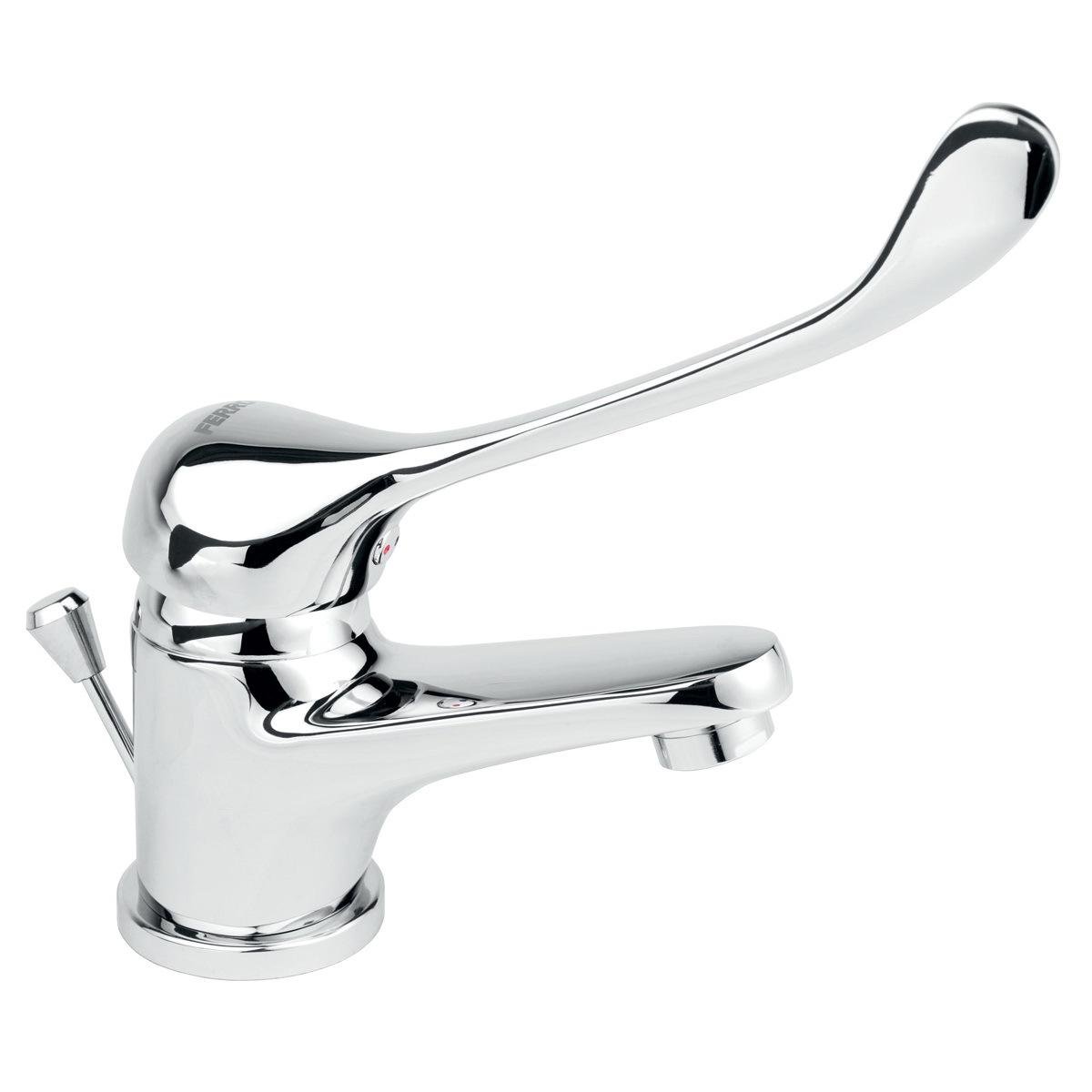 Смеситель для умывальника Ferro Vasto Medico BVAM2 локтевой Хром (217269)