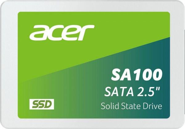 SSD-накопитель Acer SA100 480Gb SATA3 2,5" 3D TLC (BL.9BWWA.103)