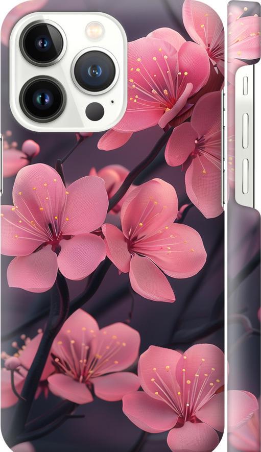 Чехол на iPhone 13 Pro Пурпурная сакура (6075m-2372-42517) Чехол на iPhone 13 Pro Пурпурная сакура (6075m-2372-42517)
