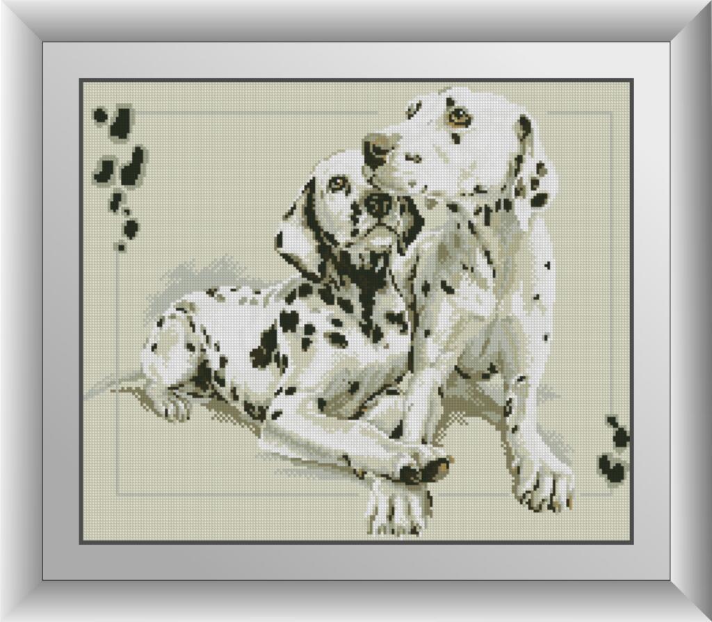 Алмазная мозаика Dream Art Далматинцы 42x50 см (DA.30280)