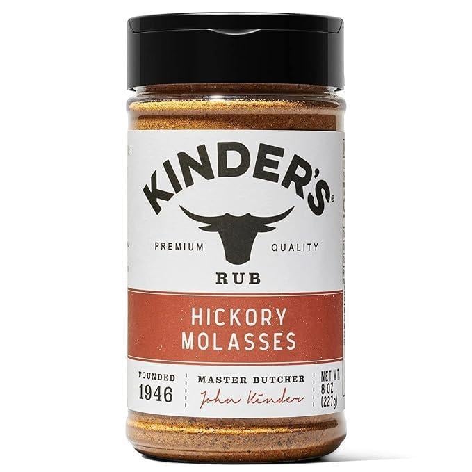 Приправа Kinder's Hickory Molasses Seasoning с патокой для барбекю 226 г (2344425410)