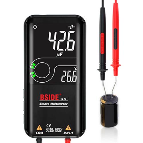 Мультиметр цифровой BSIDE S11 True RMS NCV 9999 отсчетов АКБ фонарик