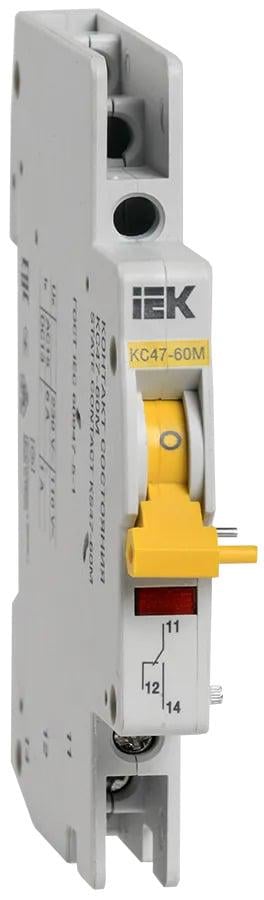 Контакт стану УЕК КС47-60М для ВА47-60M (MVA31D-KS-1) Контакт стану УЕК КС47-60М для ВА47-60M (MVA31D-KS-1)