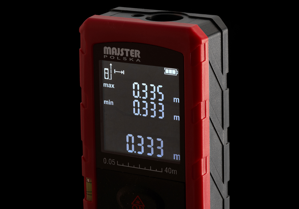 Лазерний далекомір Majster Polska 40 м (27106505) - фото 7 Лазерний далекомір Majster Polska 40 м (27106505) - фото 7