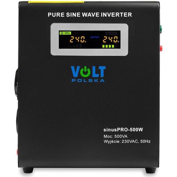 Джерело безперебійного живлення Volt Polska Sinus Pro 500VA (3SP095012W) - фото 2 Джерело безперебійного живлення Volt Polska Sinus Pro 500VA (3SP095012W) - фото 2