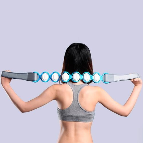 Ручний роликовий стрічка масажер Massage Rope 6 куль (3730) - фото 2 Ручний роликовий стрічка масажер Massage Rope 6 куль (3730) - фото 2