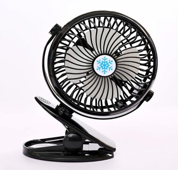 Вентилятор настольный Mini Fan WX 6503 мини портативный с прищепкой 2 скорости 4 Вт Черный (3127483073) Вентилятор настольный Mini Fan WX 6503 мини портативный с прищепкой 2 скорости 4 Вт Черный (3127483073)