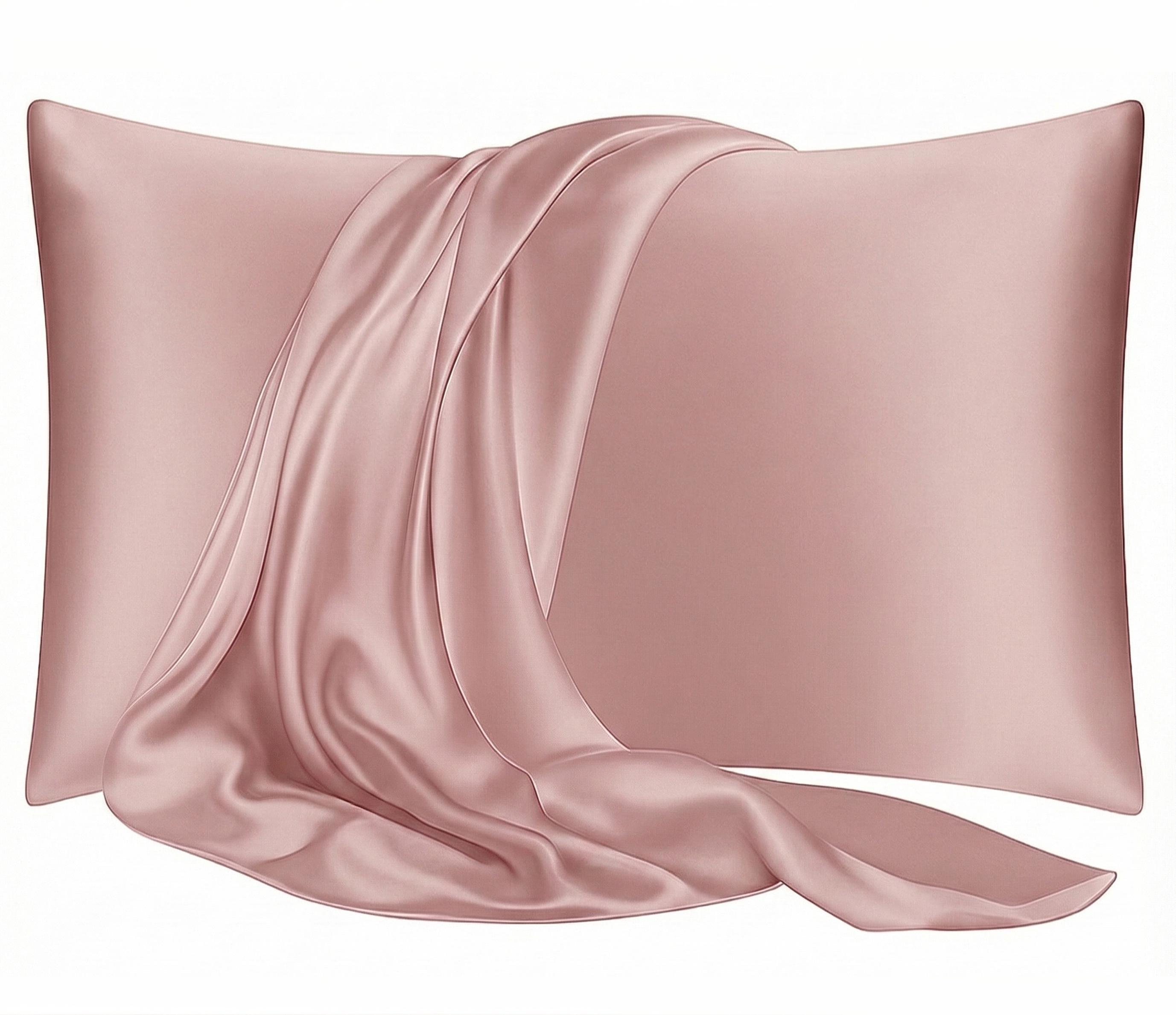 Наволочка шелковая 19 мм 50х75 см Бледно-розовый (48779458) - фото 1 Наволочка шелковая 19 мм 50х75 см Бледно-розовый (48779458) - фото 1