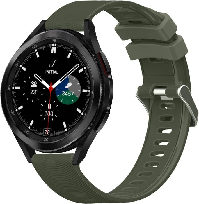 Ремешок Bend для Galaxy Watch 4 Classic 46 мм Khaki (23474-17)