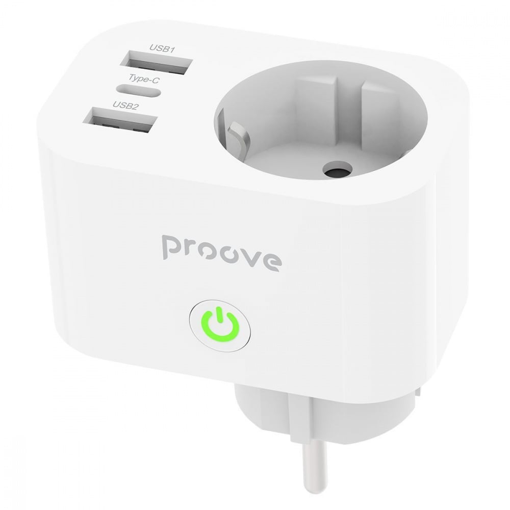 Розетка Smart Proove Rapid Socket PD-02 EU 1AC White