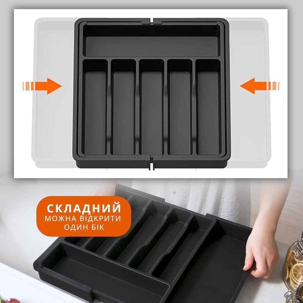 Кухонный лоток-подставка для столовых приборов и принадлежностей (20565413) - фото 4