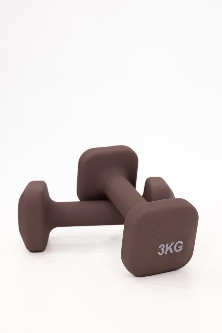 Гантелі для фітнесу WCG Cube 2 шт. 3 кг (W-CUBE3) - фото 3