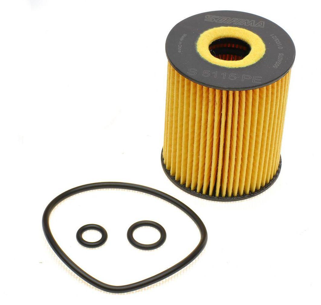 Фільтр масляний SOFIMA для VW Polo 1,2TDI 09- (S 5115 PE)