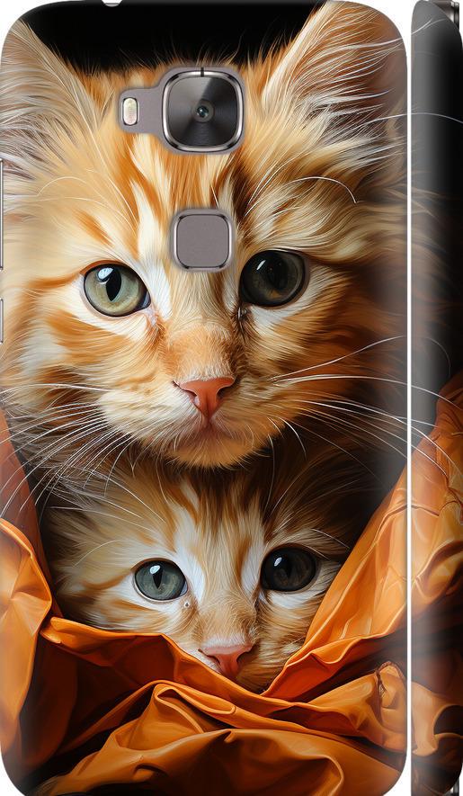 Чехол на Huawei G7 Plus Котики 2 (5664m-952-42517)