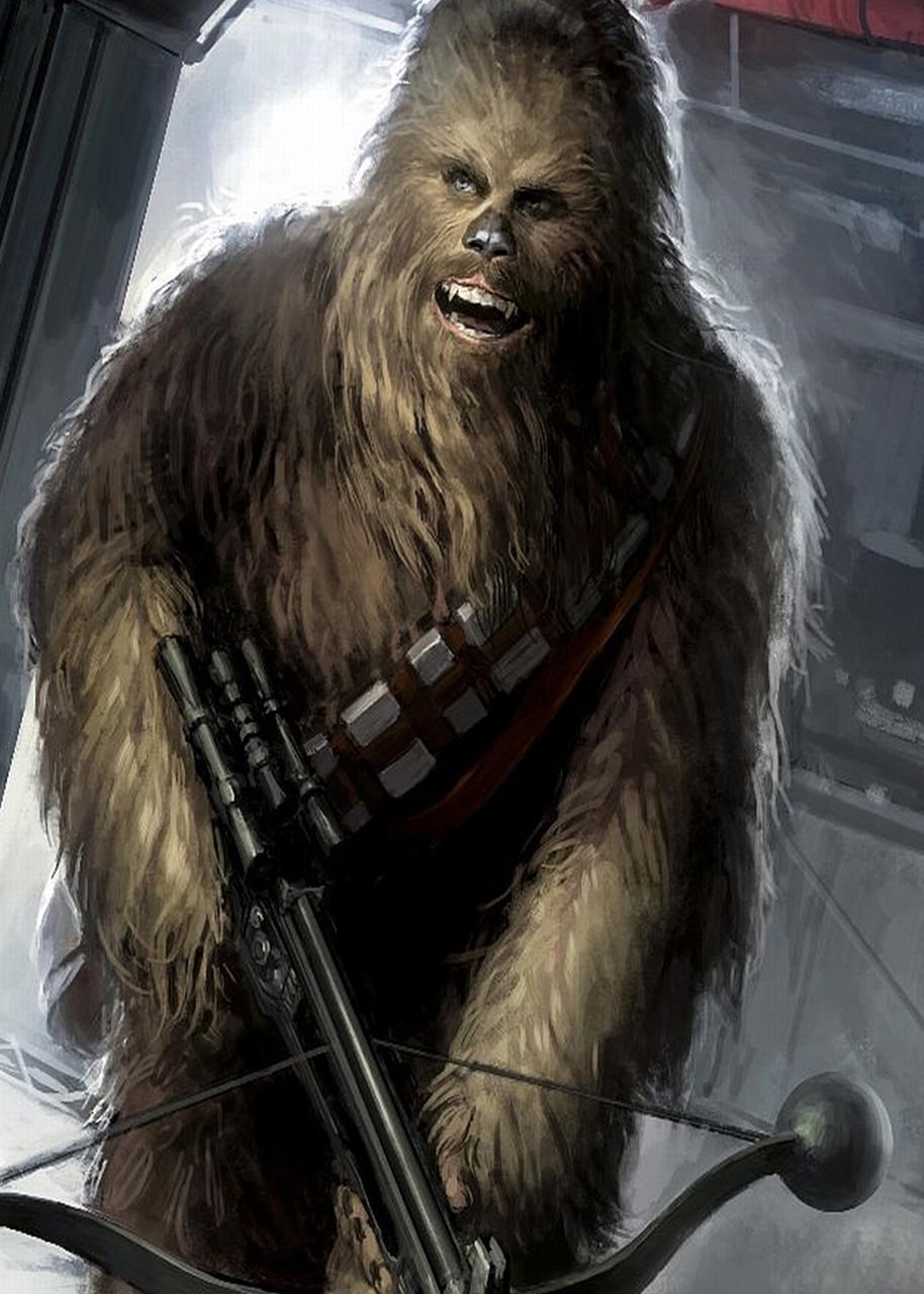 Картина GeekLand Star Wars Зоряні Чубакка настає