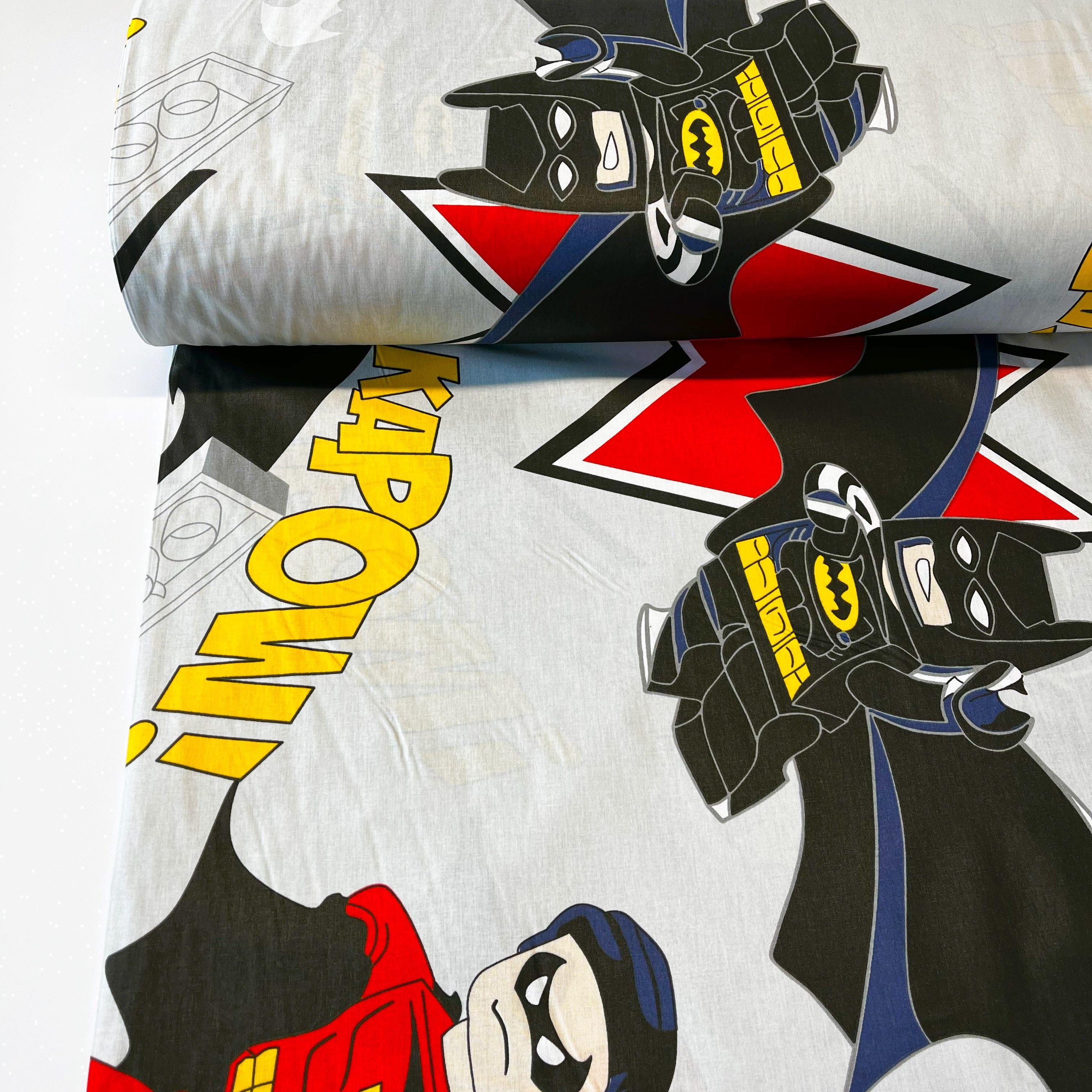 Ткань для постельного белья ранфорс Lego Batman 240 см (M09132/1 02257)