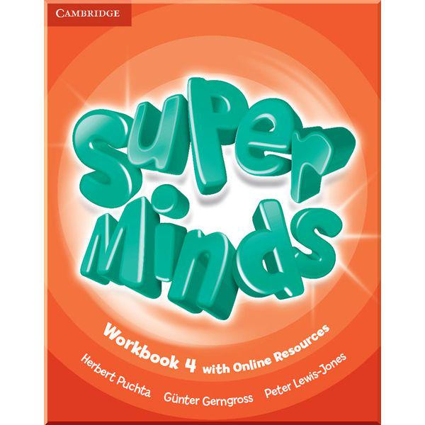 Книга Herbert Puchta/Gunter Gerngross "Super Minds" 4 Workbook with Online Resources (ISBN:9781107483033) - фото 1 Книга Herbert Puchta/Gunter Gerngross "Super Minds" 4 Workbook with Online Resources (ISBN:9781107483033) - фото 1