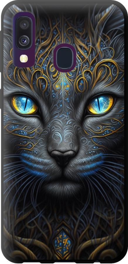 Чехол на Samsung Galaxy A40 2019 A405F Кошка (5548b-1672-42517)