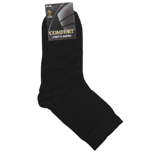 Шкарпетки чоловічі Comfort р. 41-45 Чорний (2114179487)