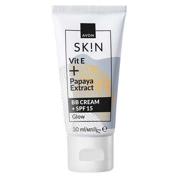 BB-крем тональный Avon Сяйво SPF 15 с витамином Е и экстрактом папайи 30 мл LIGHT/Светлый (2824116269)