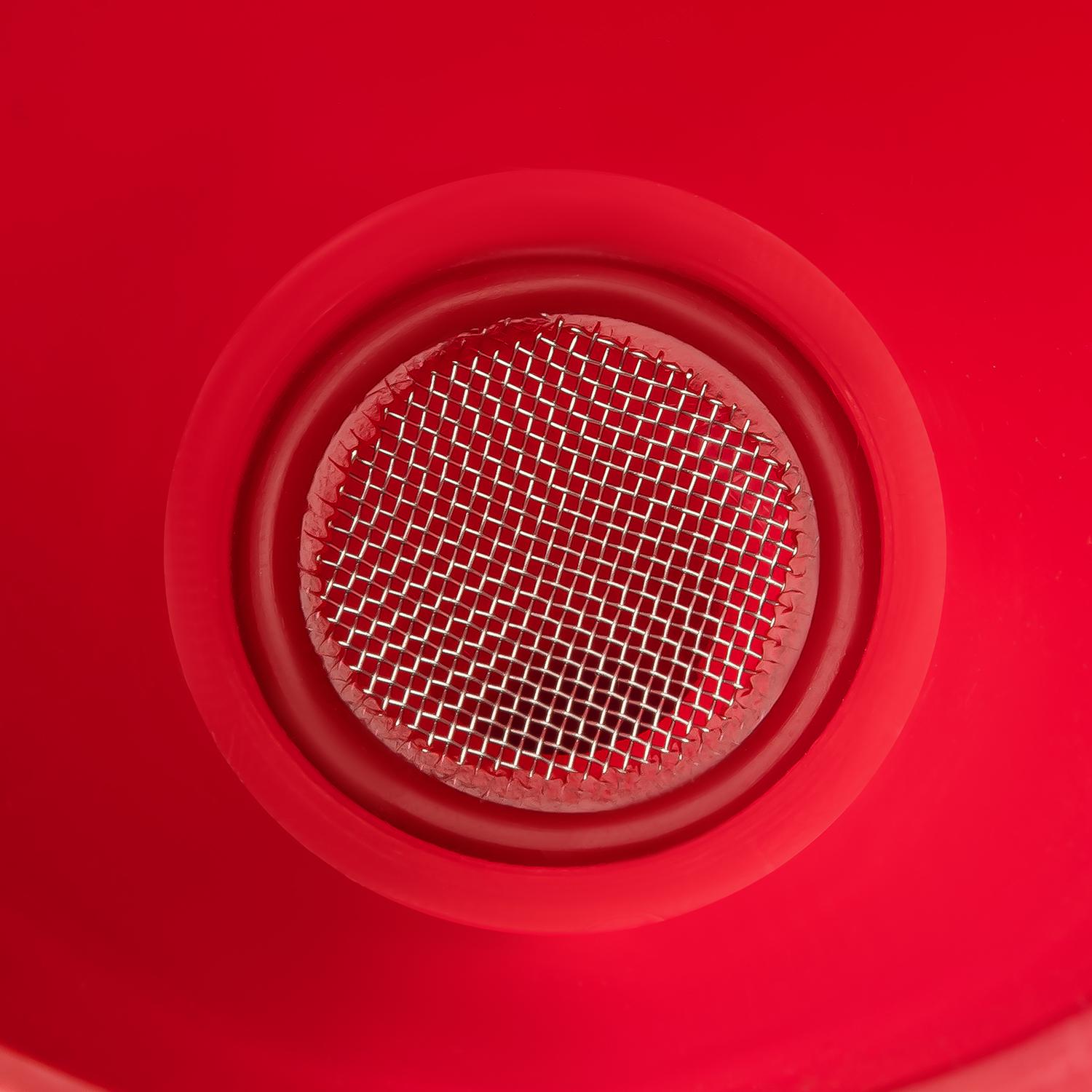 Воронка з сіткою d 7 см Червоний (2106851228) - фото 6 Воронка з сіткою d 7 см Червоний (2106851228) - фото 6