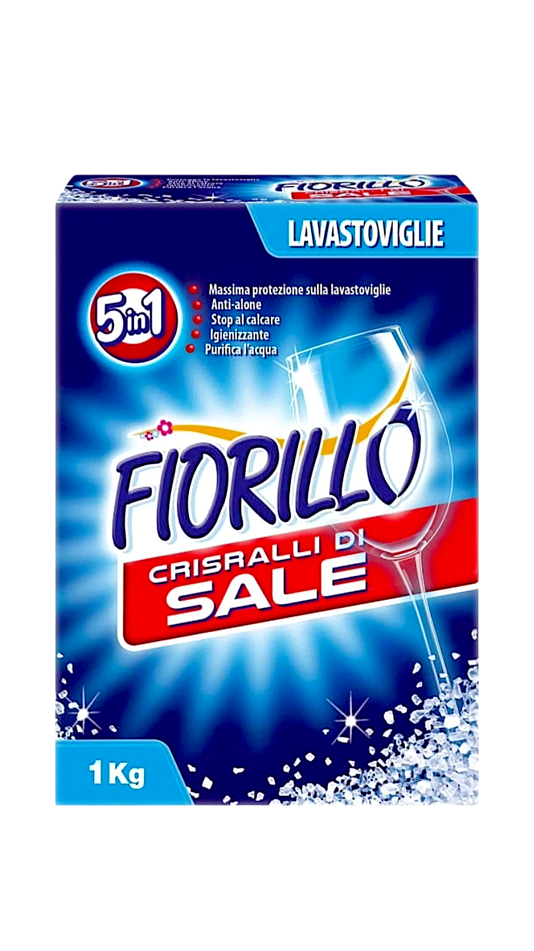 Сіль для догляду за пусодомийними машинами Fiorillo кристалізована 1 кг (004016)