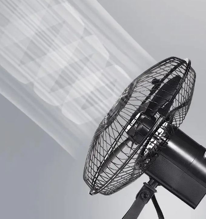 Вентилятор акумуляторний VAP-8 8" автоповертання 2xАКБ (26642678) - фото 4