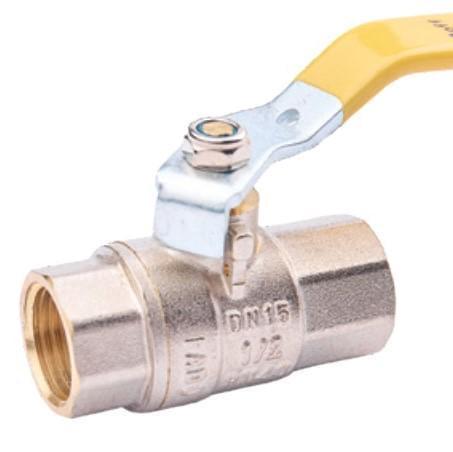 Кран кульовий для газу Fado New 3/4" РВ-РВ ручка (GR2)