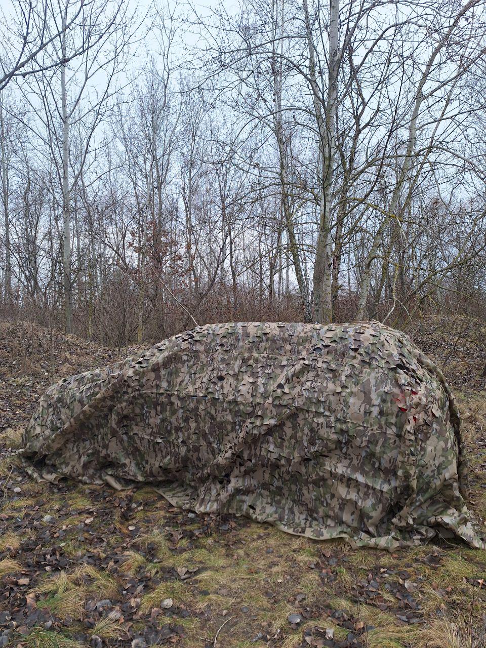 Маскировочная сетка Темная сухая трава 6х5 м (24596195)