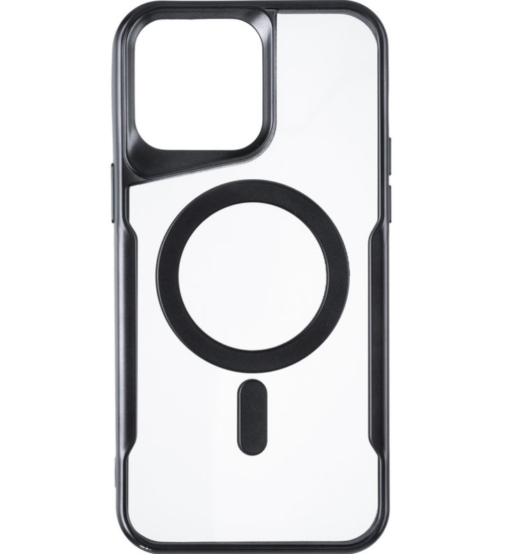 Чехол Casual Frame Case (MagSafe) для iPhone 12 Pro Max Black Чехол Casual Frame Case (MagSafe) для iPhone 12 Pro Max Black