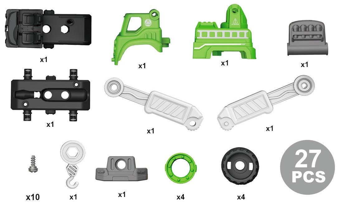 Кран DIY Spatial Creativity LM9044 Зеленый (6548106) - фото 3