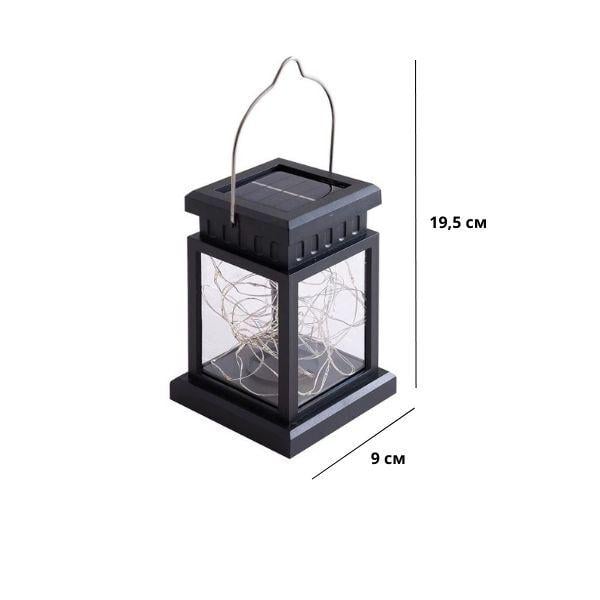 Підвісний світильник для вуличного освітлення працює на сонячній батареї 2 шт. (L00089) - фото 9 Підвісний світильник для вуличного освітлення працює на сонячній батареї 2 шт. (L00089) - фото 9