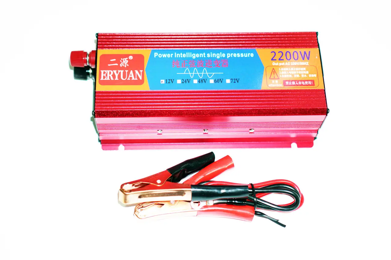 Преобразователь напряжения ERYUAN MX-2200 с чистой синусоидой