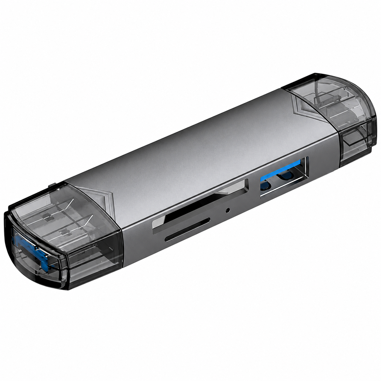 Картридер 6v1 OTG USB 3.0/Type-C (1013-024-00) Картридер 6v1 OTG USB 3.0/Type-C (1013-024-00)