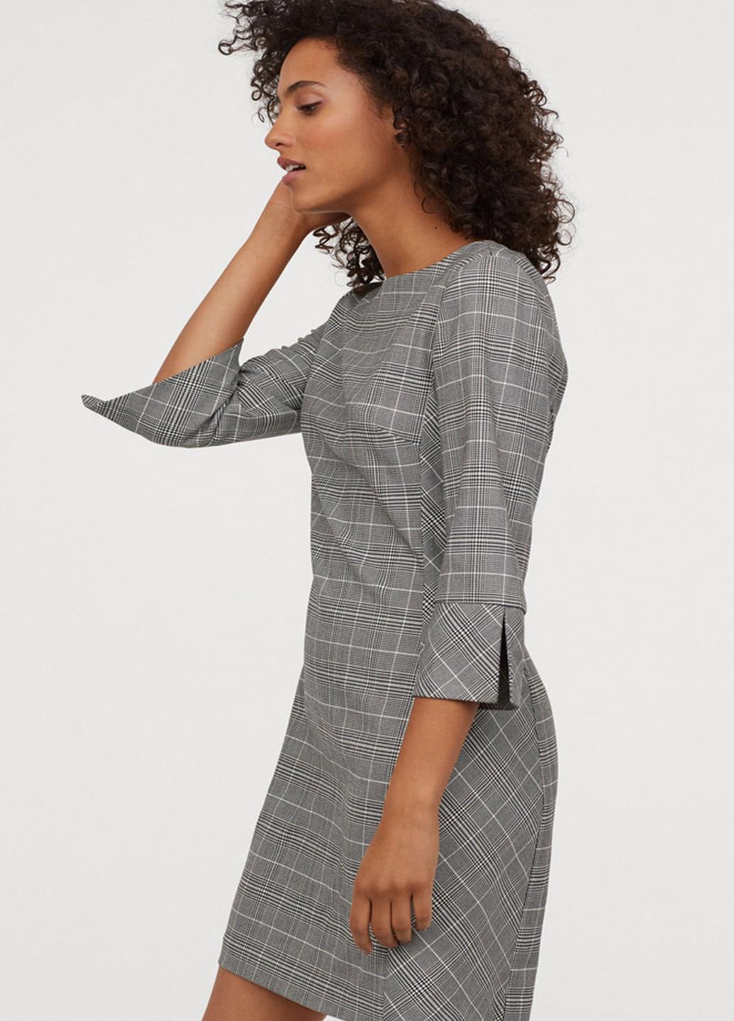 Платье H&M 46 Серый (724773b49)