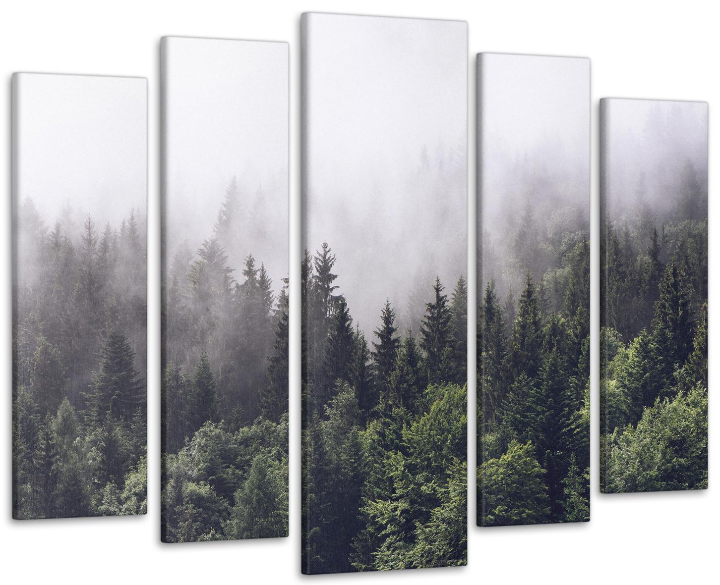 Картина модульная Туманный лес 99х140 см (Art-308_5)