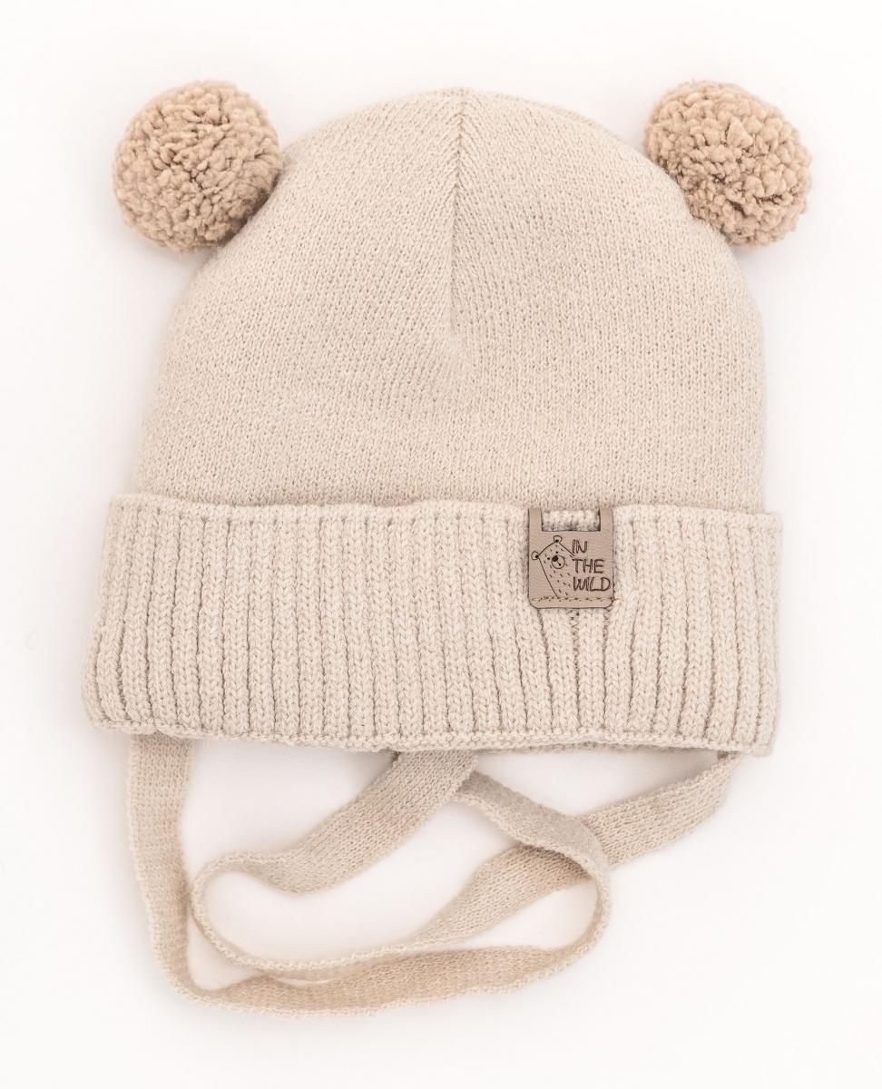Шапка детская зимняя Alex Винни 42-46 см Бежевый Шапка детская зимняя Alex Винни 42-46 см Бежевый