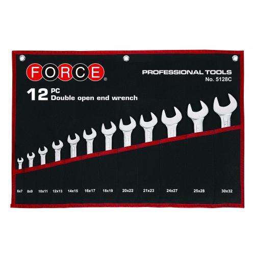 Набор ключей Force рожковых 12 6-32 мм