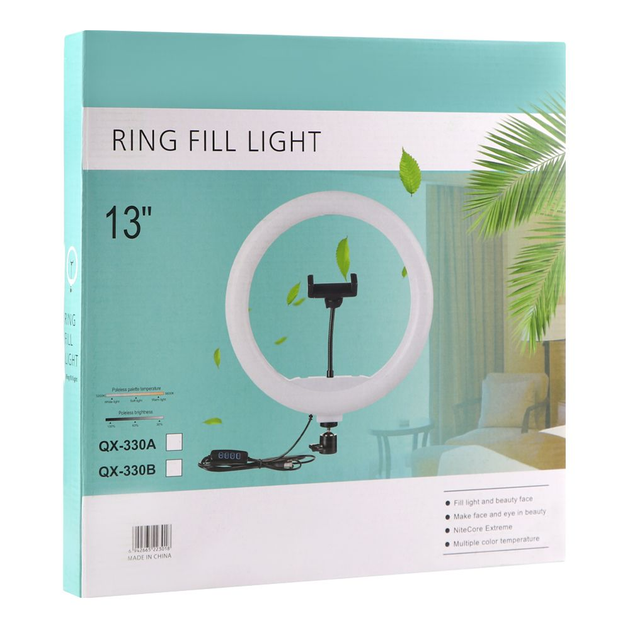 Кольцевая лампа Ring Fill Light QX-300 (QX-300) - фото 4