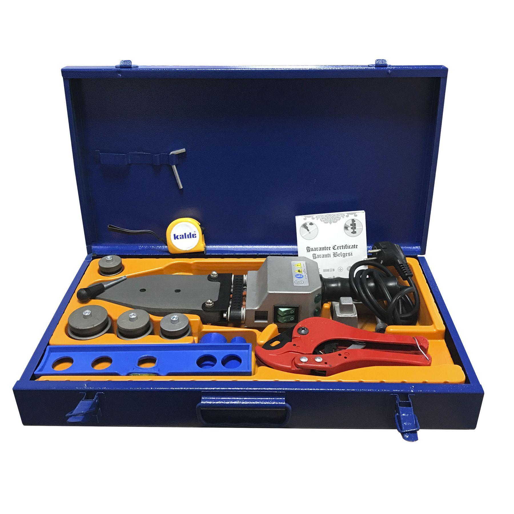 Паяльник KALDE PPR для поліпропілену комплект D20-40 мм (000016921) - фото 2 Паяльник KALDE PPR для поліпропілену комплект D20-40 мм (000016921) - фото 2