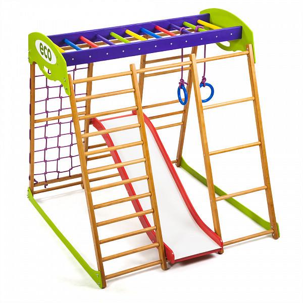 Детский спортивный комплекс для квартиры SportBaby Карамелька Plus 1 (karamelka-Plus-1-4)
