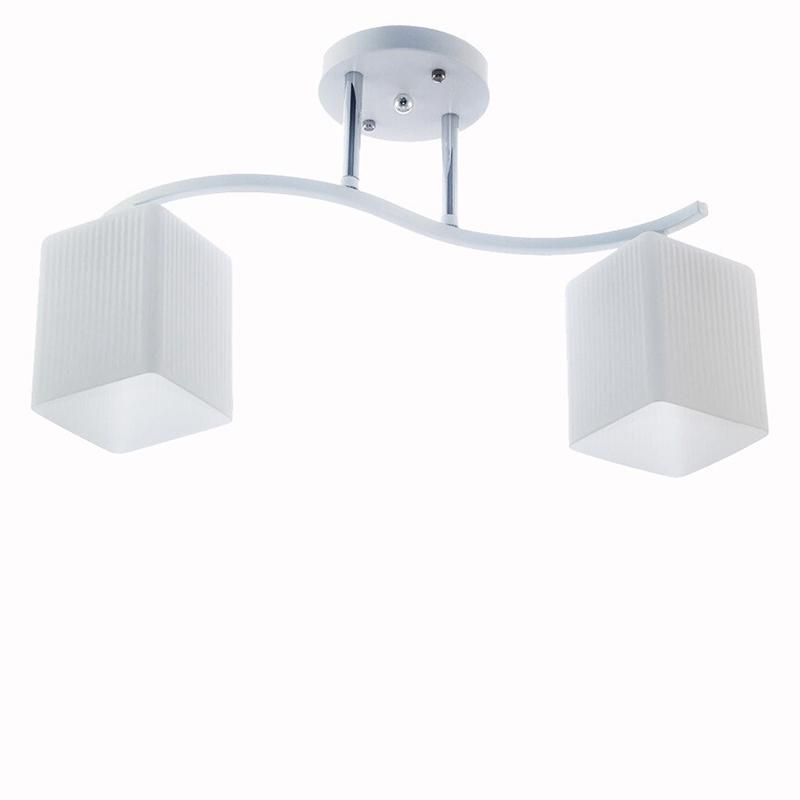 Люстра потолочная Light House SRS-16209/2 на две лампы Белый/Хром