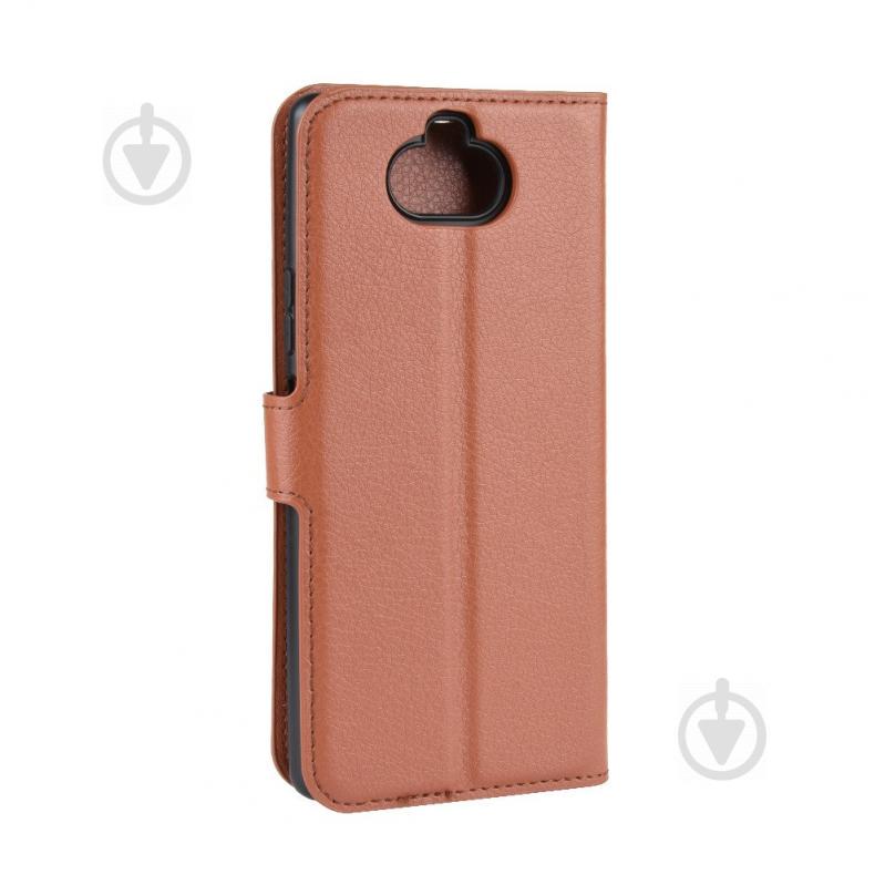 Чехол-книжка Litchie Wallet для Sony Xperia 8 / Xperia 20 Brown (hub_ehJf52136) - фото 3