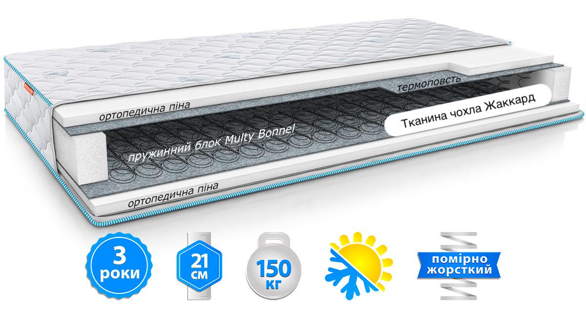 Матрас ортопедический EMM STANDART PLUS Sleep&Fly SF 90x200 см (997) - фото 2 Матрас ортопедический EMM STANDART PLUS Sleep&Fly SF 90x200 см (997) - фото 2