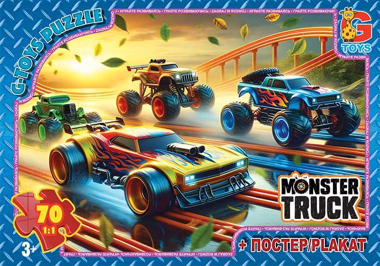 Пазли G-Toys із серії Монстер траки 70 ел. (MTT-186743)