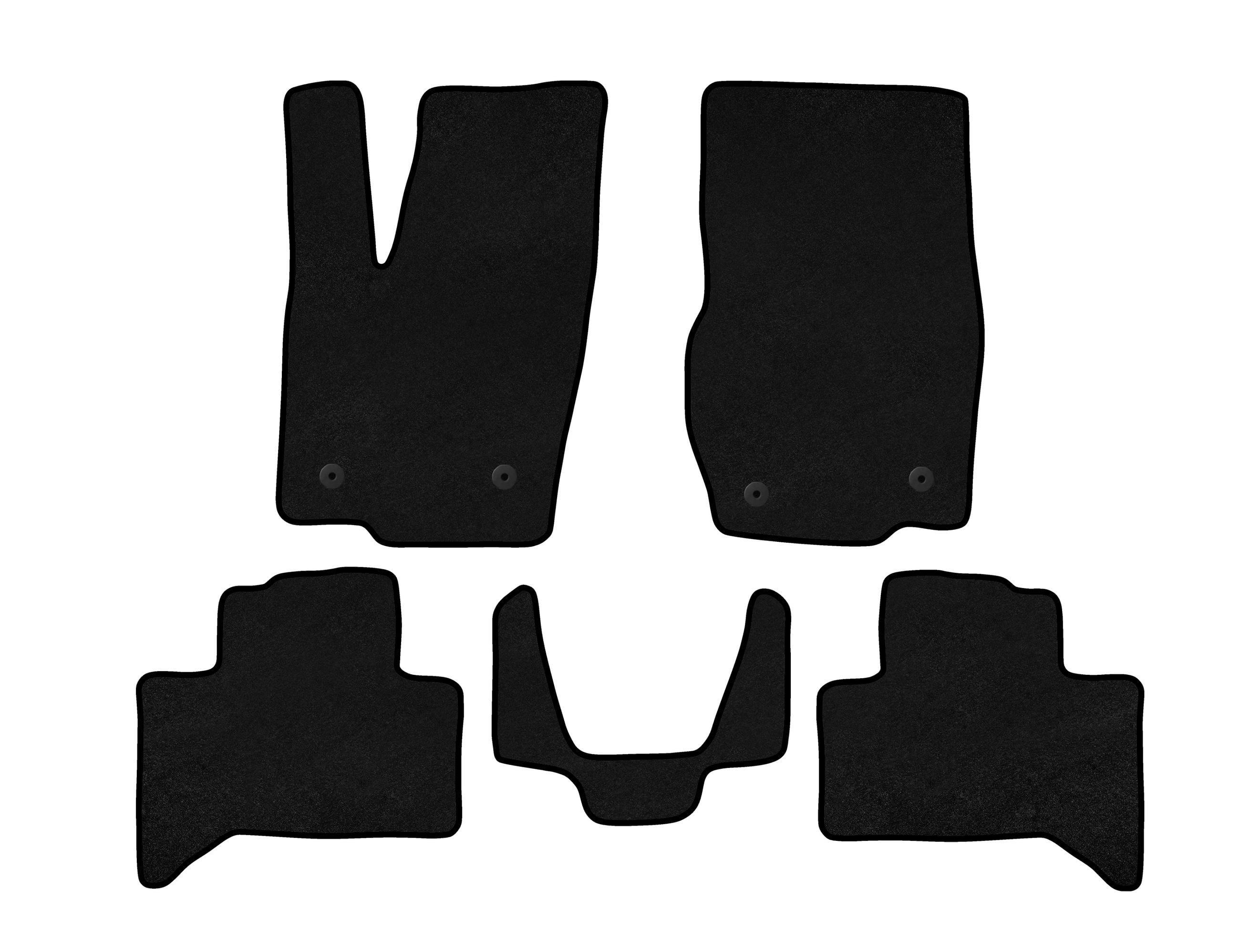 Килимки автомобільні Digital Designs Premium для Toyota Land Cruiser Prado 250 2023- рр. тканина Чорний (188866)